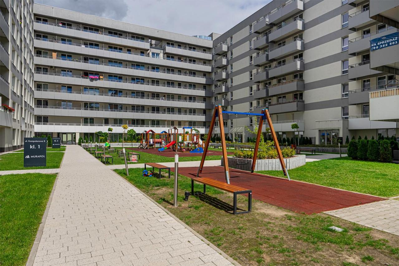 Lotnisko Chopina Modern Apartment Warsawa Bagian luar foto